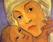 弗朗西斯 皮卡比亚 : Virgin with Infant